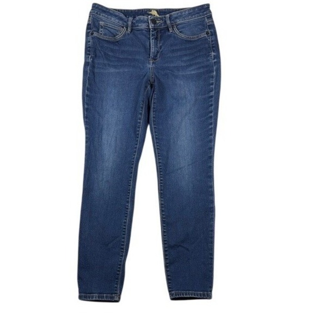 Tommy Bahama Womens High Rise Ankle‎ Skinny Jeans Medium Wash Blue 29x28
